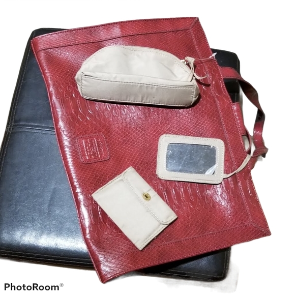 LIZ CLAIBORNE Vegan Croc Purse - Picture 7 of 9